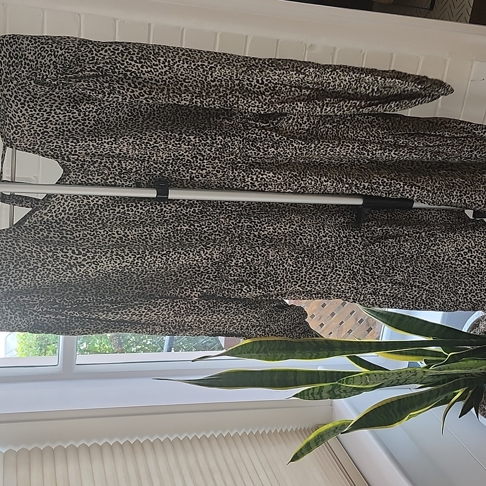 Cheetah Print Dress, Large - Picture 8 of 9